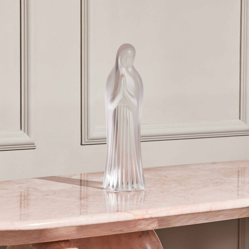 Virgin With Hands Together Lalique