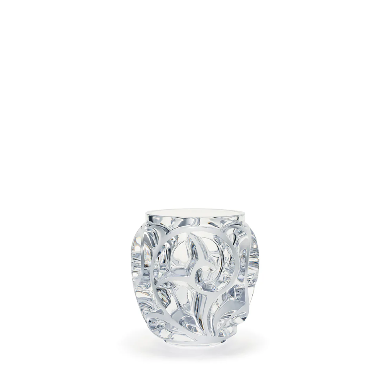 Tourbillons Small Vase Clear Crystal Lalique