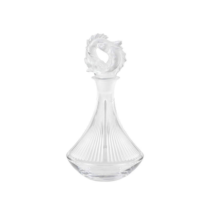 2 Poissons Decanter Lalique