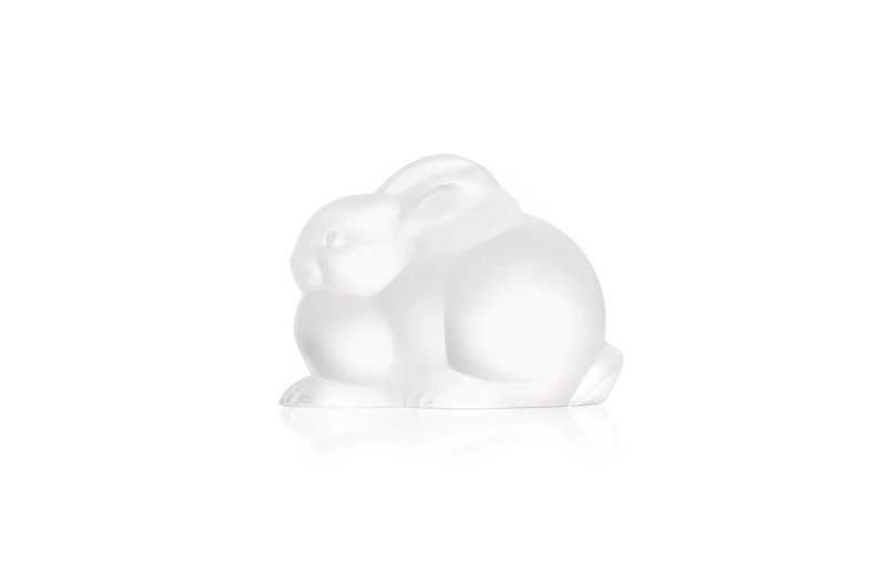 Resting Rabbit Sculpture Lalique
