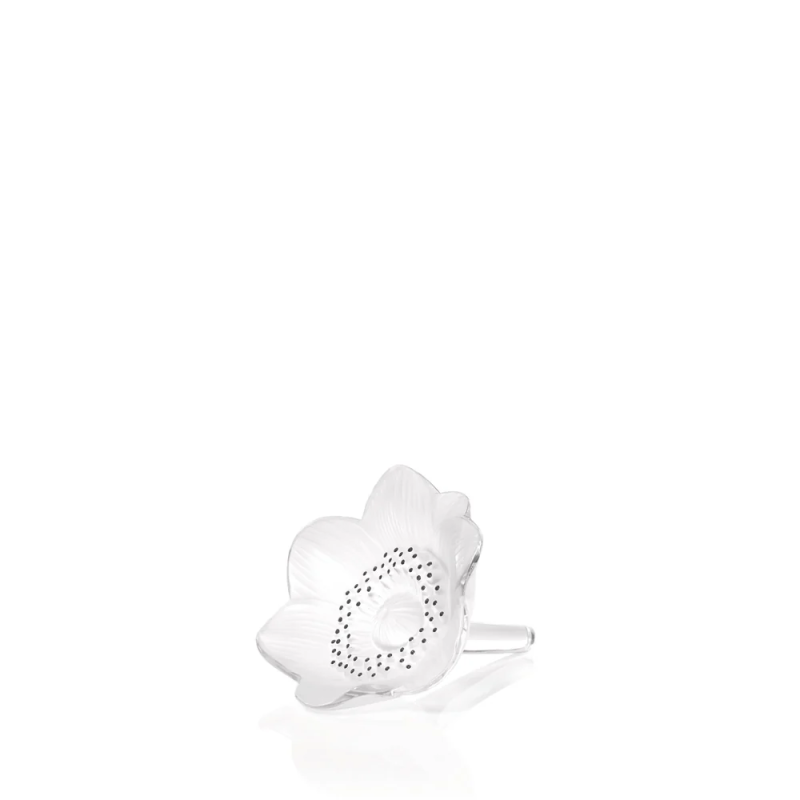 Anemone Sculpture Clear Crystal Lalique