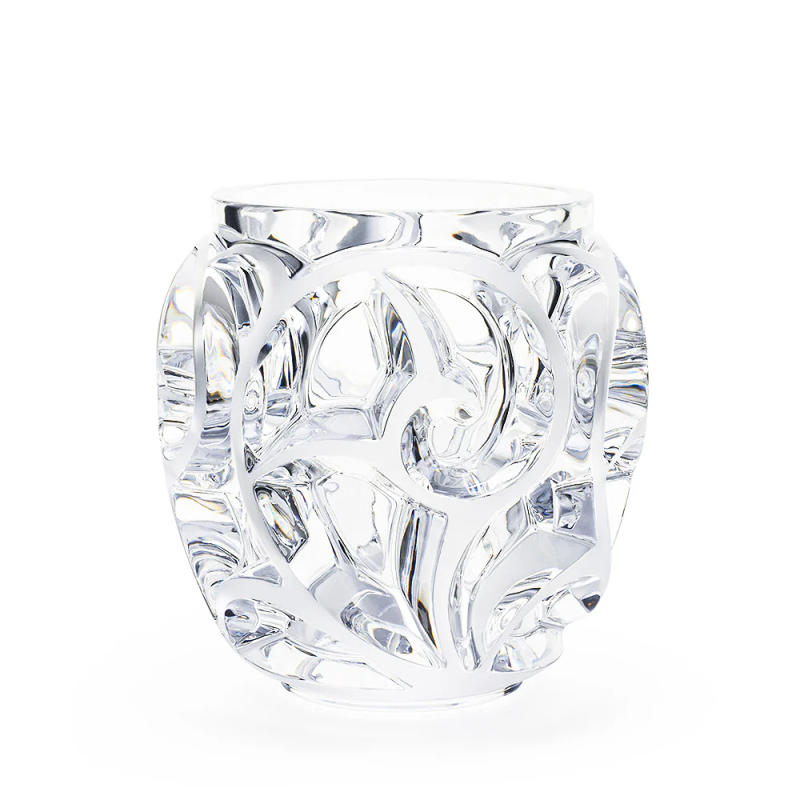 Tourbillons Grand Vase Clear Crystal Lalique