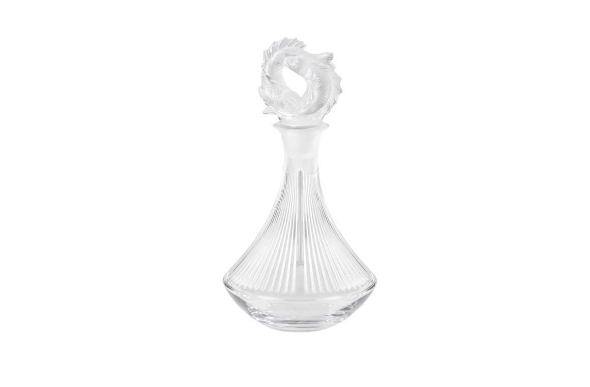 2 Poissons Decanter Lalique
