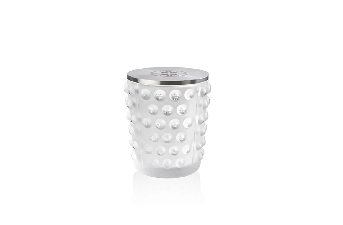 Mossi Candle Vase Clear Crystal Lalique